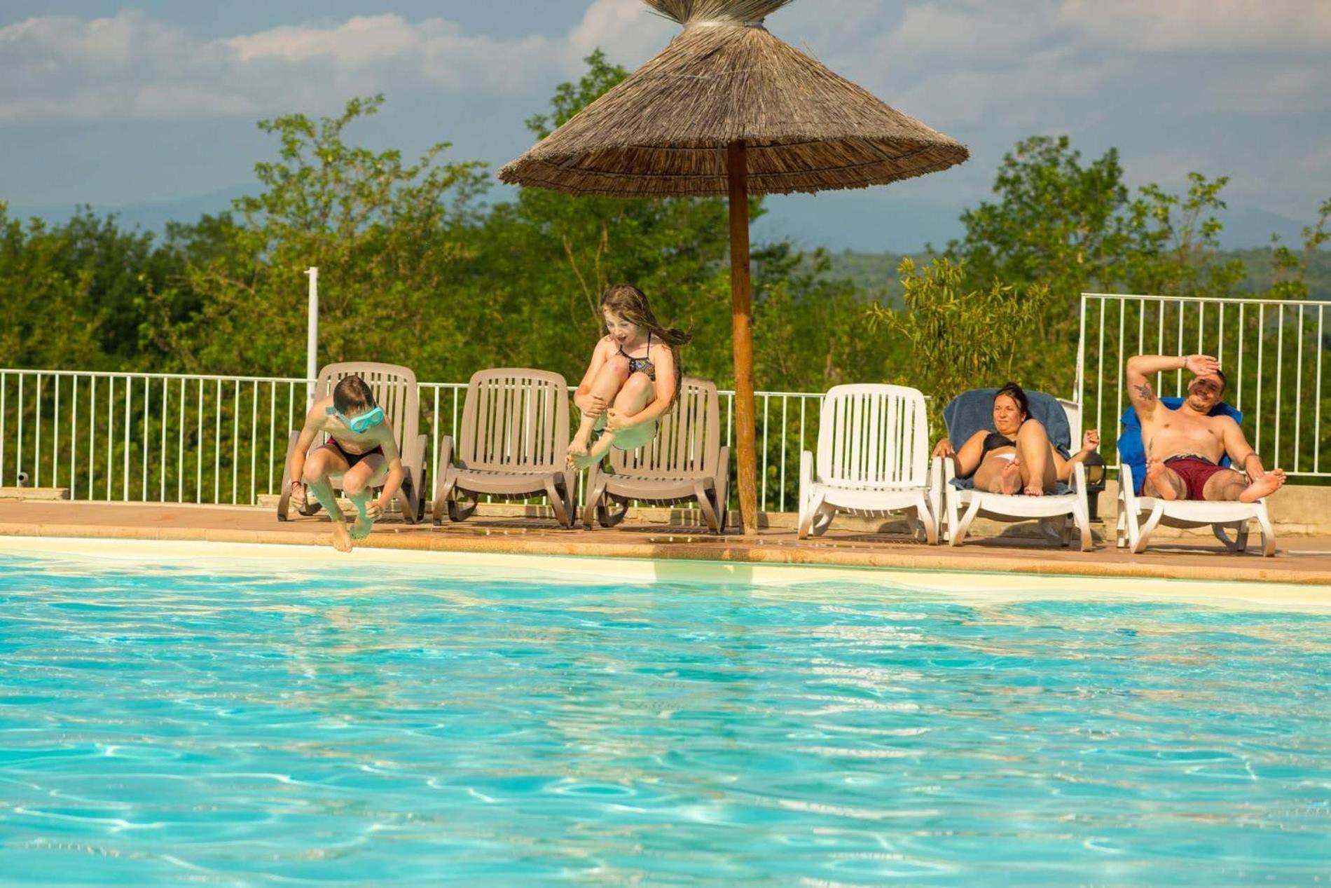 Camping La Chapouliere Ruoms Exterior foto